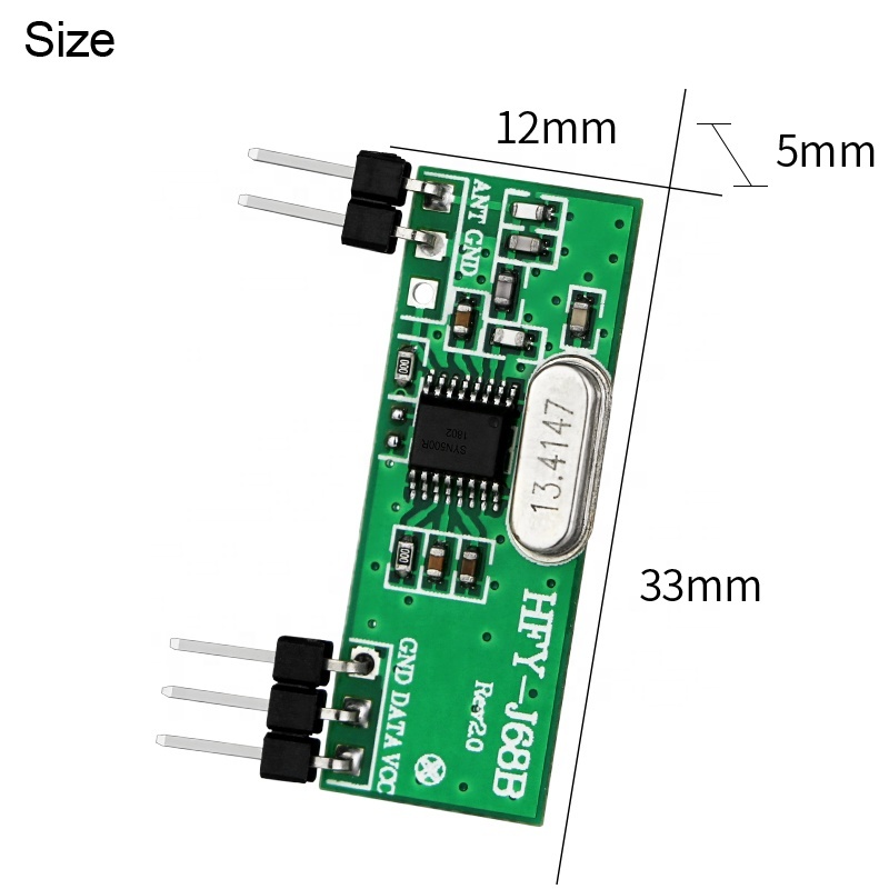 universal gate remote 433 modules 5V module leds module rf 433mhz