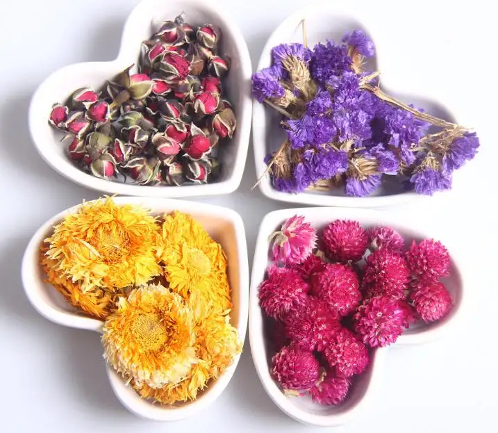 Thé naturel en vrac, 12 sortes de fleurs séchées, pour la santé, tonique, variété