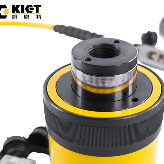 RCH Center Hole Hollow Plunger Single Acting Hydraulic Cylinderแจ็ค