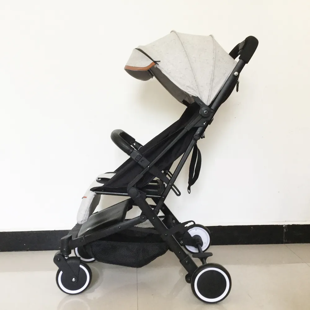 ZHILEMEI bébé poussette ensembles assis et couché pliable absorption des chocs poussette compacte