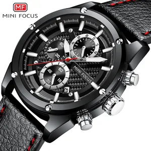 Mini Focus China腕時計男性ブランドクォーツ素敵なカスタムロゴ腕時計