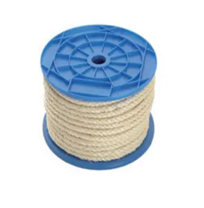 Garden ropes natural fiber sisal twist 3 strand 4 strand rope 6mm