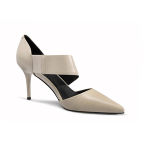 Mới Lạ Mắt Chất Lượng Cao Ladies Nude Dây Đeo Giày Gót với <span class=keywords><strong>Removable</strong></span> Gót - Product Image 2