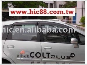 Mitsubishi Colt Plus déflecteurs de fenêtre pare-pluie pare-vent et visières d'insectes pour une visibilité et un confort améliorés - Product Image 2