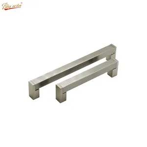 Furniture hardware regular modern fancy gold decorative kitchen Stainless Steel zinc alloy door cabinet handles and pull