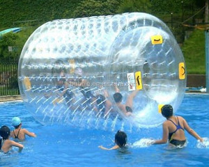 Low price giant roller ball human walk inside inflatable water rolling ball