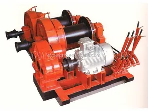 Double Drum Water Fall Winches / Piling Winch