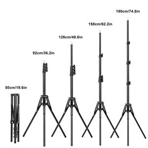 58W 244pcs 5500K Dimmable Vòng Đèn 18-inch máy ảnh hình ảnh studio Điện thoại <span class=keywords><strong>video</strong></span> chiếu sáng chụp ảnh ánh sáng - Product Image 5