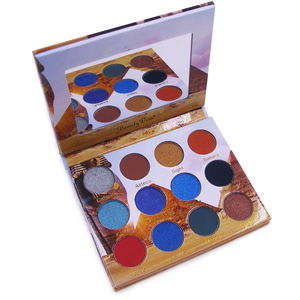 Tàn Ác Miễn Phí Cao Sắc Tố Mắt Bóng Palette Vegan Eyeshadow OEM - Product Image 1