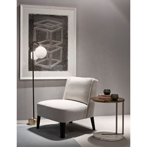 LC-1112, Tavolino da Caffè in <span class=keywords><strong>Marmo</strong></span> Naturale Verde Bianco Nero <span class=keywords><strong>Marrone</strong></span> con Struttura in Metallo Stile Nord Europa - Product Image 3