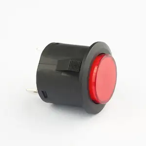 Interruttore a pulsante a 3 pin con riscaldatore elettrico a potenza momentanea 10A 22mm