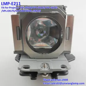 De Calidad superior Con Carcasa LMP-E211 Lámpara Del Proyector, para Proyector Sony VPL EX175/VPL-EW130/VPL-SW125