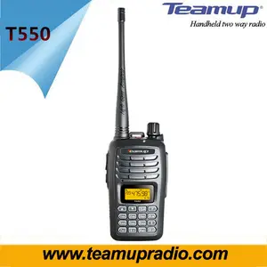 Teamup vhf uhf hoặc vhf T550 two way radio walkie talkie bán trực tuyến