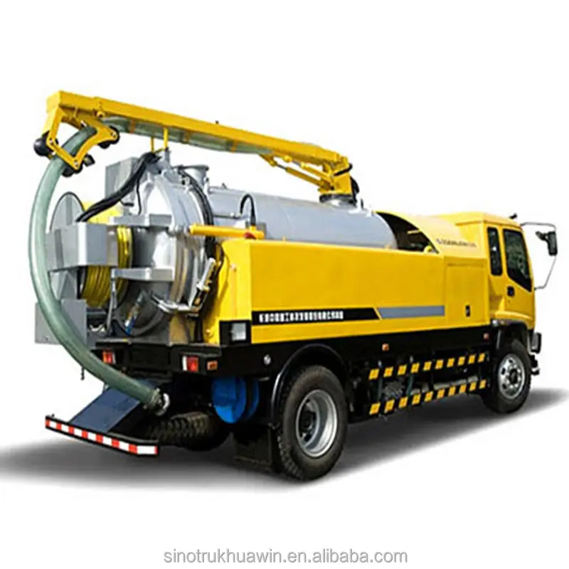 SINOTRUK HOWO 6 куб. М, грузовик для очистки канализационных труб, грузовик-цистерна для канализации на продажу