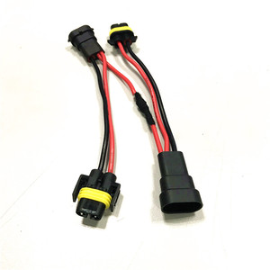 H11 9005 HB3 9006 HB4 2 PINコネクタヘッドランプ修理プラグピグテール - Product Image 5