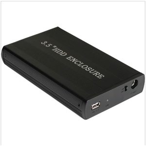 USB 2.0 알루미늄 외부 하드 드라이브 HDD 케이스 인클로저 3.5 인치 IDE