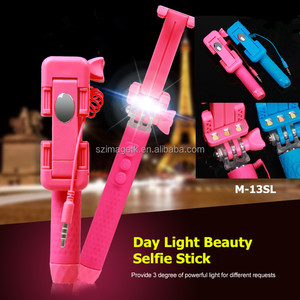 La lámpara 2015 más nueva selfie <span class=keywords><strong>monopie</strong></span> stick para teléfono móvil para el iphone6 / 6 s - Product Image 3