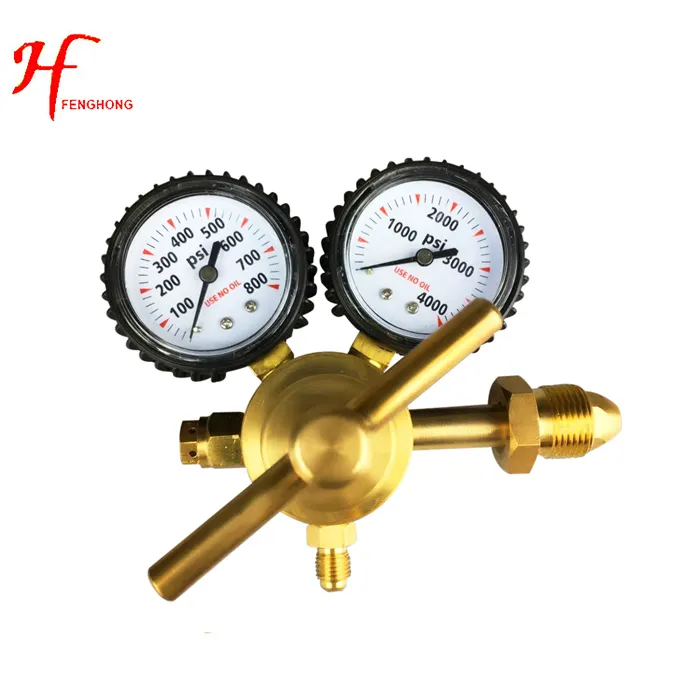 With 20 years experience full brass 800psi N2 Nitrogen regulator with high pressure