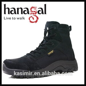 De color negro delta del ejército estilo / gamuza táctica botas de verano / medio de seguridad militares para hombre - Product Image 1