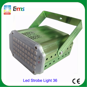 2015 nuevo LED estroboscópica <span class=keywords><strong>sala</strong></span> de 36 LED SMD 5050 luz estroboscópica etapa con sonido Auto modo de Control - Product Image 3