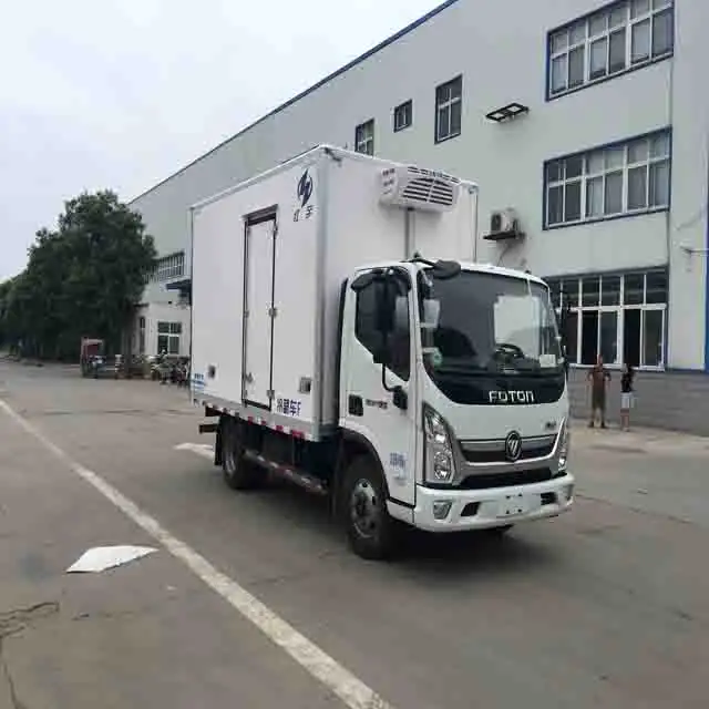 2-3Tons Foton refrigerator car/cold storage van for cold food  ice cream