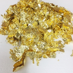 Hochwertige 1 kg Farbe 2,5 großes Fragment Blattgold Kupfer folie Flocken Dekorieren Kunst handwerk Material - Product Image 1