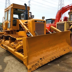 Bulldozer sur chenilles CAT D6D d'occasion fiable Boîte de vitesses essentielle d'origine USA Caterpillar Dozer pour les projets miniers de construction - Product Image 1