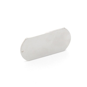 <span class=keywords><strong>Pendentif</strong></span> gravé DogTag vierge en acier inoxydable poli miroir OEM sur mesure - Product Image 4