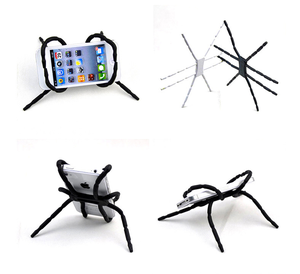 Soporte de Teléfono Tipo Araña de Buena Calidad para Tablet y Celular, Soporte Plegable Tipo Araña para Cama, Bicicleta, Auto y Escritorio - Product Image 2
