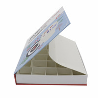 Boîte d'emballage de chocolat de luxe avec logo personnalisé, emballage inclus
