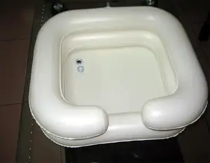 Salud inflable pelo lavabo con depósito de agua para la persona con discapacidad
