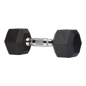 Rubber Coated <strong>Hex</strong> Rubber Encased <strong>Hex</strong> <strong>Dumbbell</strong> <strong>Set</strong> - Product Image 3