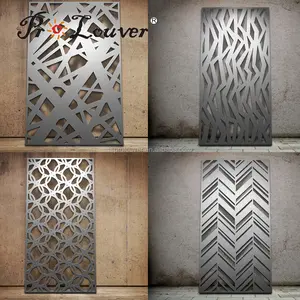 Artistic designed high quality laser metal cut screen