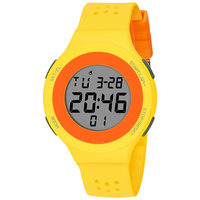 Jam Tangan Digital LED Anak Mewah untuk Siswa, Olahraga Luar Ruangan, dan Penyelam, dengan Alarm, Tahan Air, dan Tali Silikon