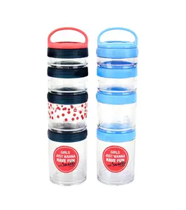 travel Storage box Health custom logo print detachable travel portable pill organizer