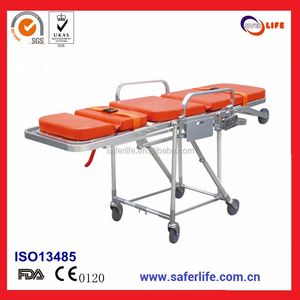 2017 untuk Jual Multifungsi Lipat Rumah Sakit Gurney Darurat Aluminium Loading Vanzaghello Tandu - Product Image 2