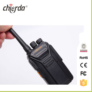 Chierda VHF/UHF walkie talkie 2 w radio de dos vías con el PTT ID y Dode CD-318 - Product Image 1