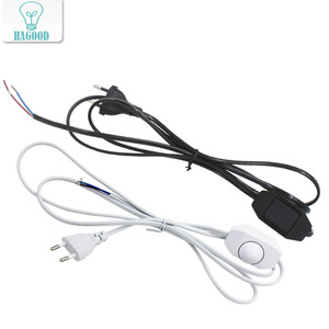 Cable de atenuación de luz, <span class=keywords><strong>enchufe</strong></span> de conmutación de luz, <span class=keywords><strong>interruptor</strong></span> de botón de atenuación de alimentación, de línea de 1,8 m Cable, lámpara LED, modelo de <span class=keywords><strong>enchufe</strong></span> europeo y estadounidense - Product Image 1