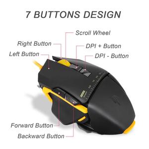 Бесплатный Образец oem LED usb Оптическая Проводная игровая мышь для gamer - Product Image 3