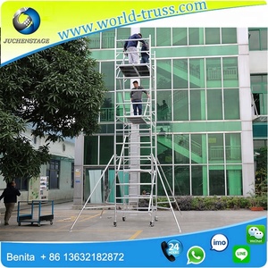 Xây dựng hệ thống giàn giáo di động Giàn giáo đôi Coupler, đôi nhôm giàn giáo, <span class=keywords><strong>Craigslist</strong></span> sử dụng giàn giáo để bán - Product Image 4