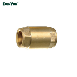 Zhejiang Fabrikası ISO9001 Sertifikalı Manuel Su Sıcaklığına Dayanıklı 1/2~1 İnç Pirinç Özlü Geri Tepmeli Dikey Ters Akış Önleyici Vana - Product Image 2