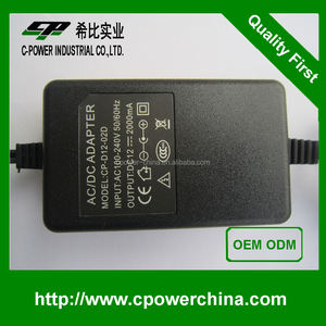 Adaptateur d'alimentation CC 12V 2A 24W pour caméra de sécurité <span class=keywords><strong>Bunker</strong></span> <span class=keywords><strong>Hill</strong></span> - Product Image 4