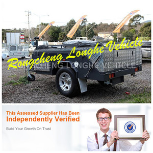 Heavy Duty <strong>Folding</strong> Hardfloor Camper <strong>Trailer</strong> LH-CPT-04B - Product Image 2