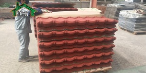 Chất Lượng Cao Tái Chế Thép Cao Su Lợp Ngói/Đá Tráng Kim Loại Roof <span class=keywords><strong>Tile</strong></span> Vật Liệu Xây Dựng/Thatch Lợp Ngói - Product Image 6