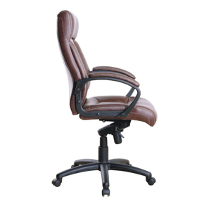 Chaise de bureau de directeur tournant de patron à dossier haut Offre Spéciale chaise de bureau de direction en cuir - Product Image 3