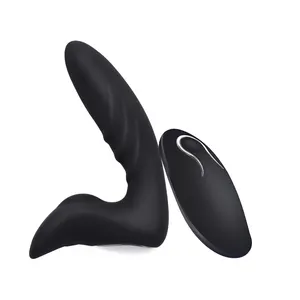 男性性刺激器肛门插头性玩具男子硅胶按摩无线遥控前列腺振动器