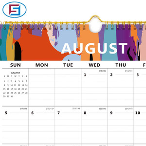 Calendario de pared de alta calidad, personalizado, <span class=keywords><strong>2019</strong></span> de papel, <span class=keywords><strong>365</strong></span> días, planificador de impresión - Product Image 3