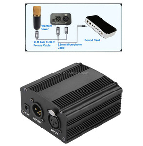 ไมโครโฟนคอนเดนเซอร์ BM-800 แบบ USB + จ่ายไฟ <span class=keywords><strong>Phantom</strong></span> + สายเคเบิล + ตัวกรองเสียงป้องกันลม + ได้รับการรับรองมาตรฐาน CE สำหรับการออกอากาศวิทยุ - Product Image 5