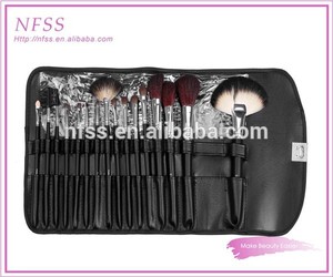 Lable privado 16pcs/set cepillo de maquillaje de madera conjunto pincel kolinsky cepillos de cosméticos - Product Image 2