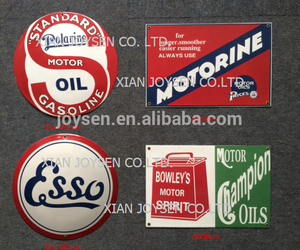 รูปแบบต่างๆวินเทจเคลือบสไตล์โลหะป้ายโฆษณา - Product Image 3